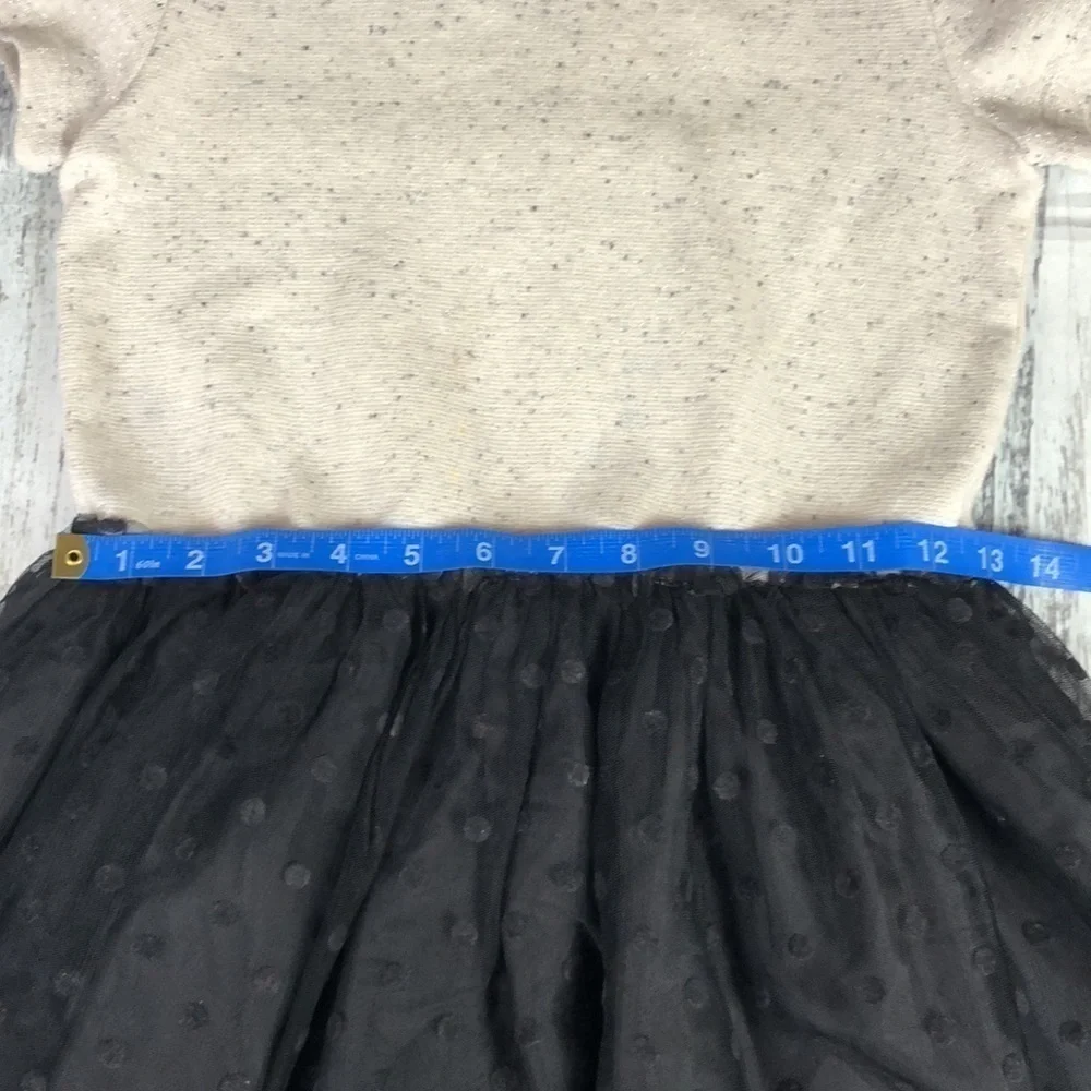 GAP Kids White Top w/Black Bottom Party Dress Sz10